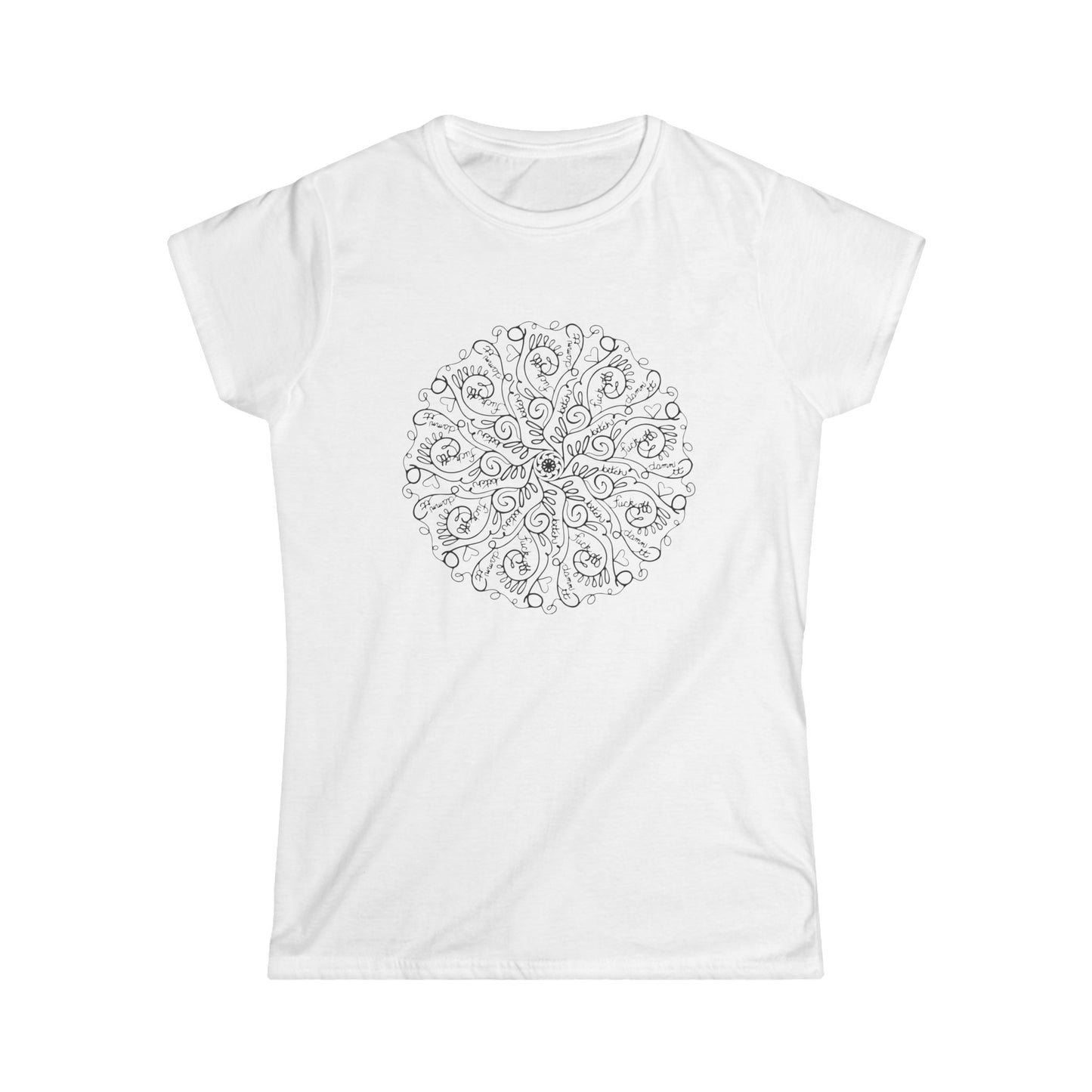 Women’s F-It Mandala - Crewneck TShirt