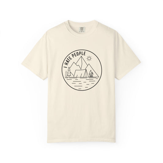 I Hate People - Funny Graphic TShirt