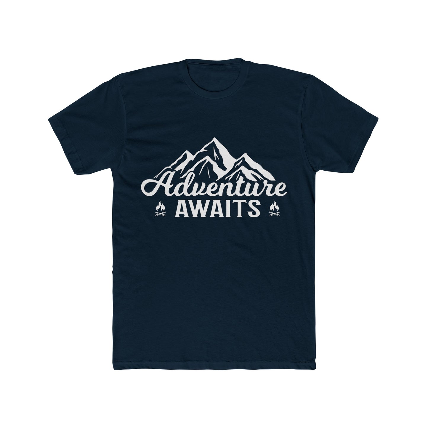 Mens Adventure Awaits  - Cotton Crew