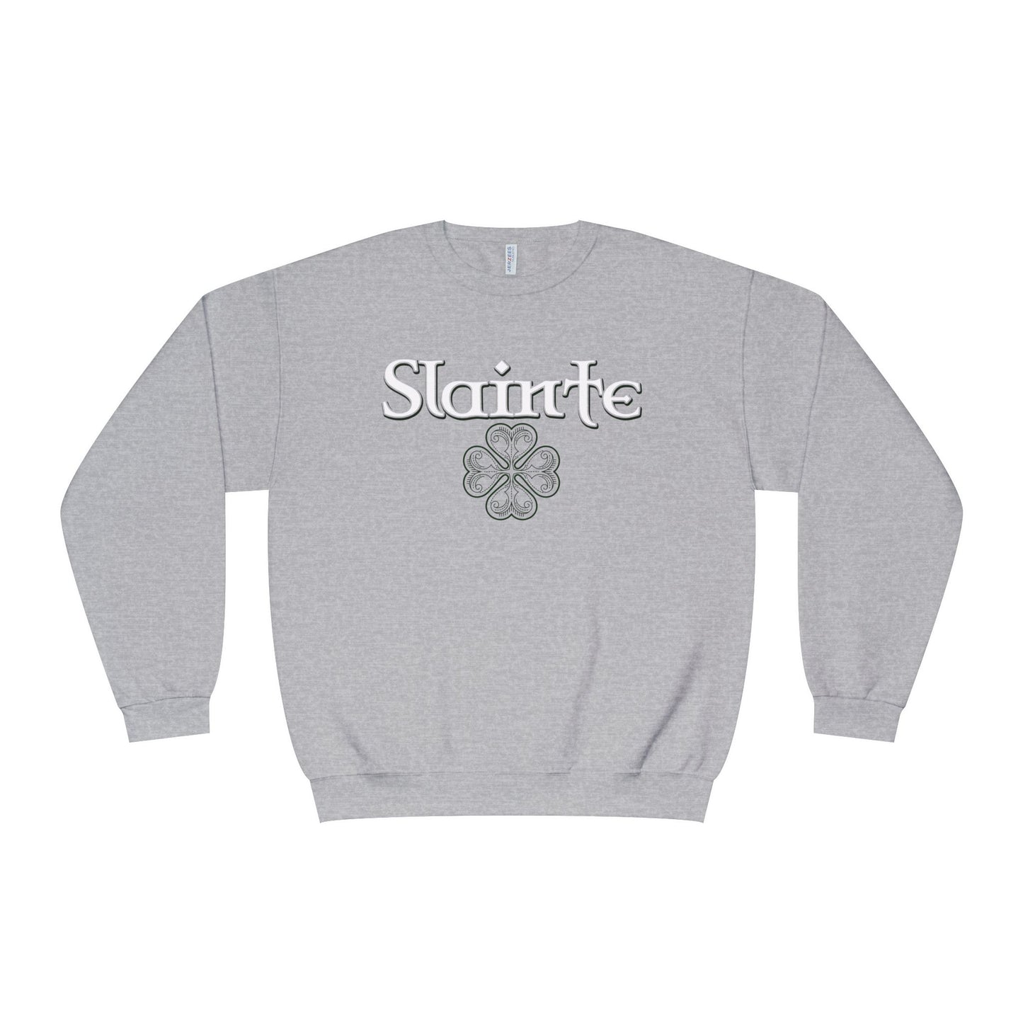 Slainte in Clovers Womens Unisex NuBlend® Crewneck Sweatshirt