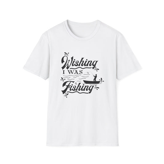 Wishing I Was Fishing Unisex Classic Tee