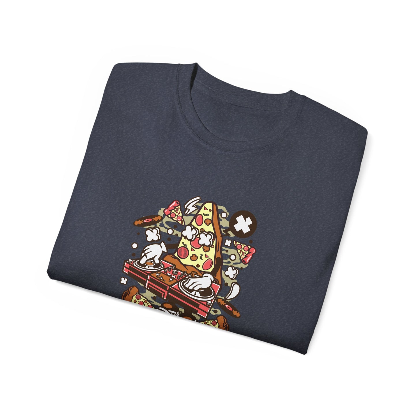 DJ Pizza T-Shirt - Cotton Crew
