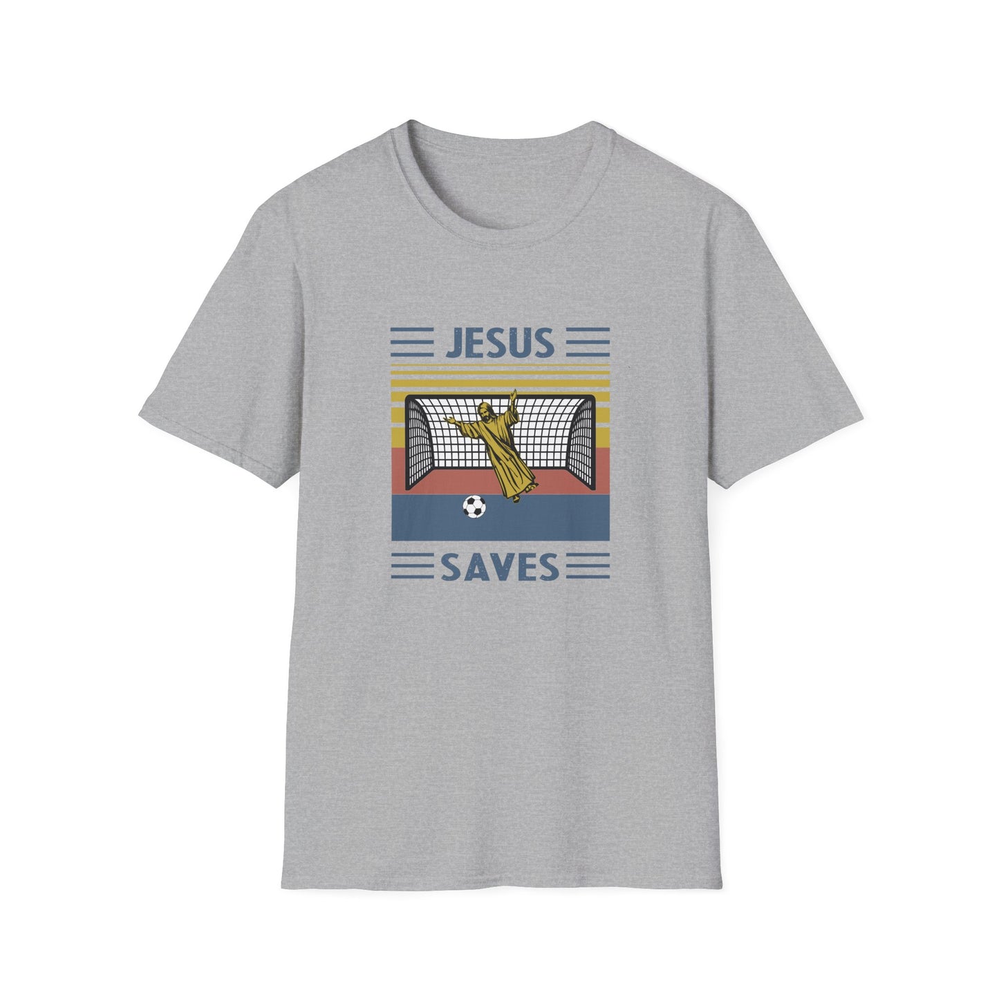 Jesus Saves - Softstyle TShirt
