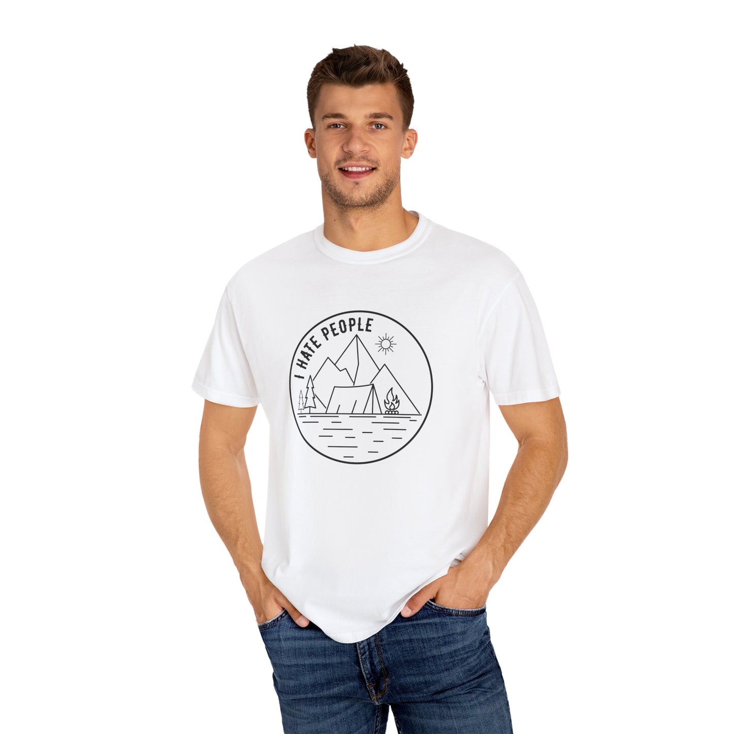 I Hate People - Funny Graphic TShirt