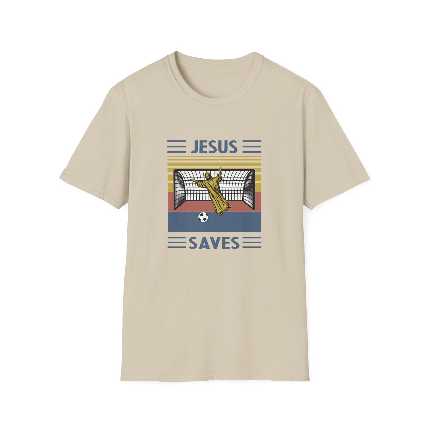 Jesus Saves - Softstyle TShirt
