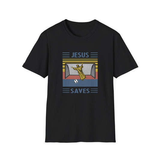 Jesus Saves - Softstyle TShirt