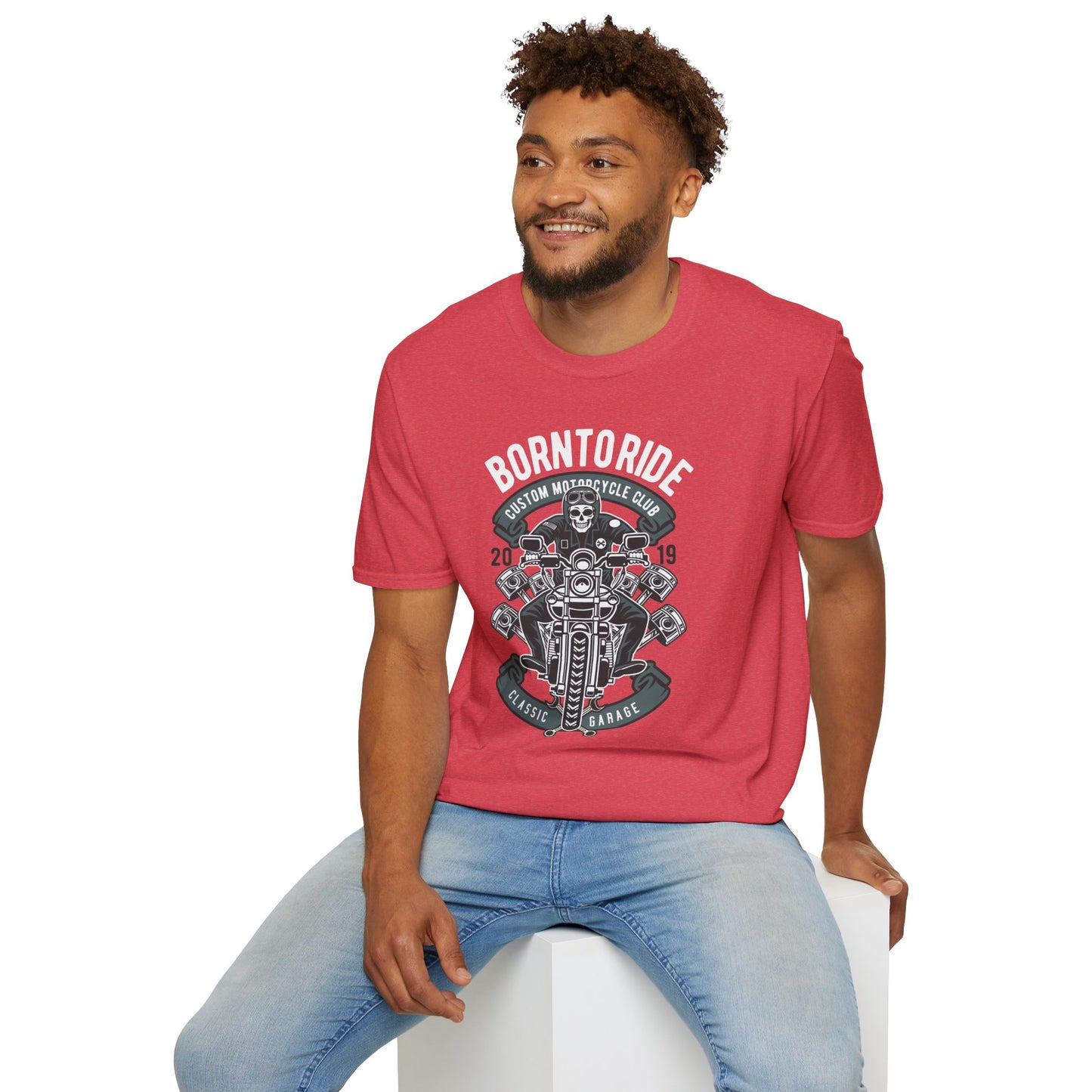 Born to Ride Motorcycle - Softstyle Tee