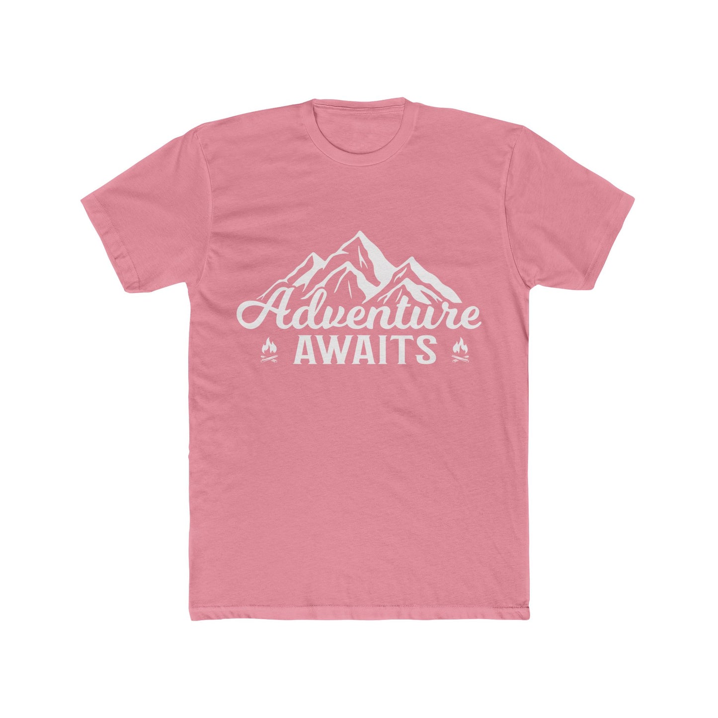 Mens Adventure Awaits  - Cotton Crew
