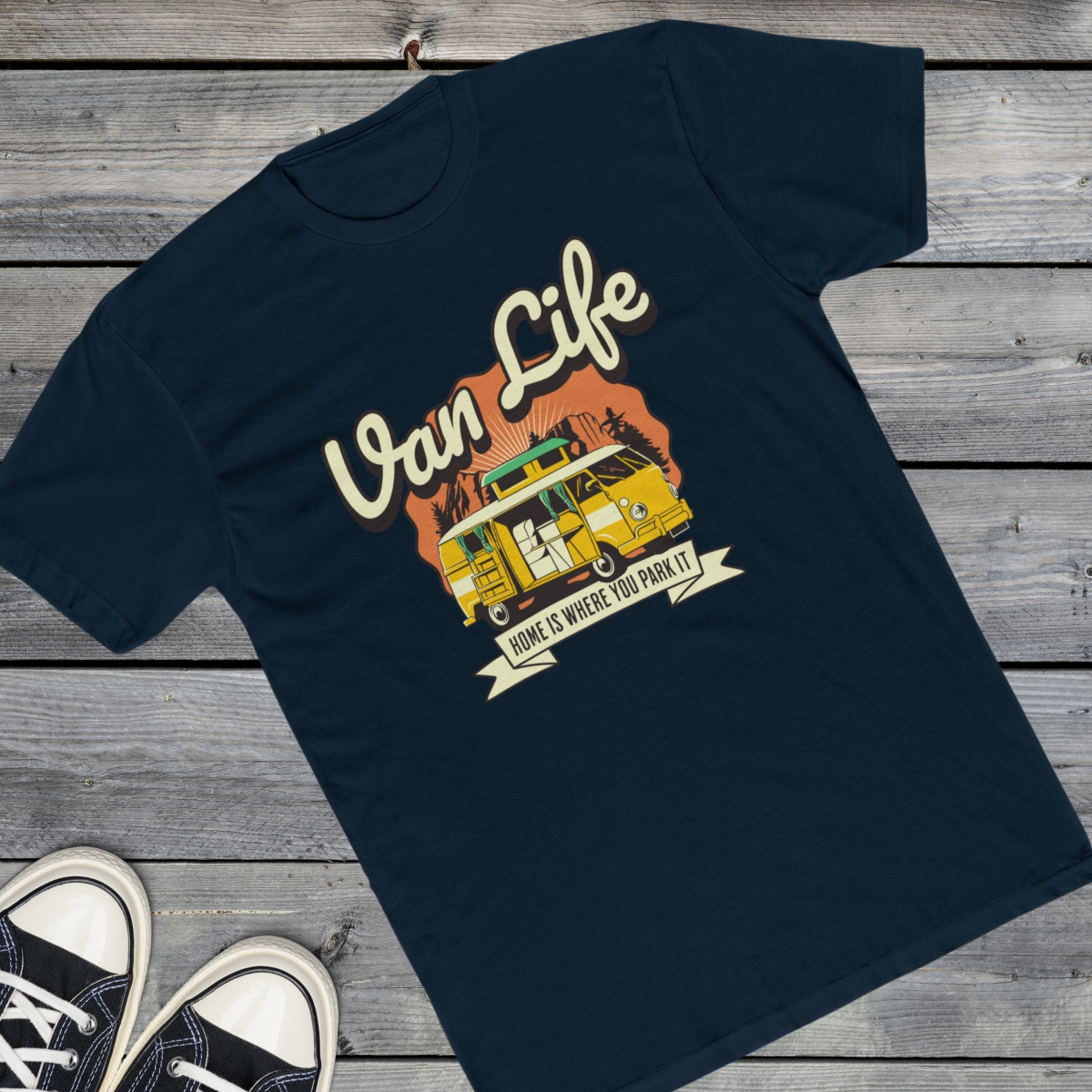 Home Is Where You Park It - Van Life - Classic Tee