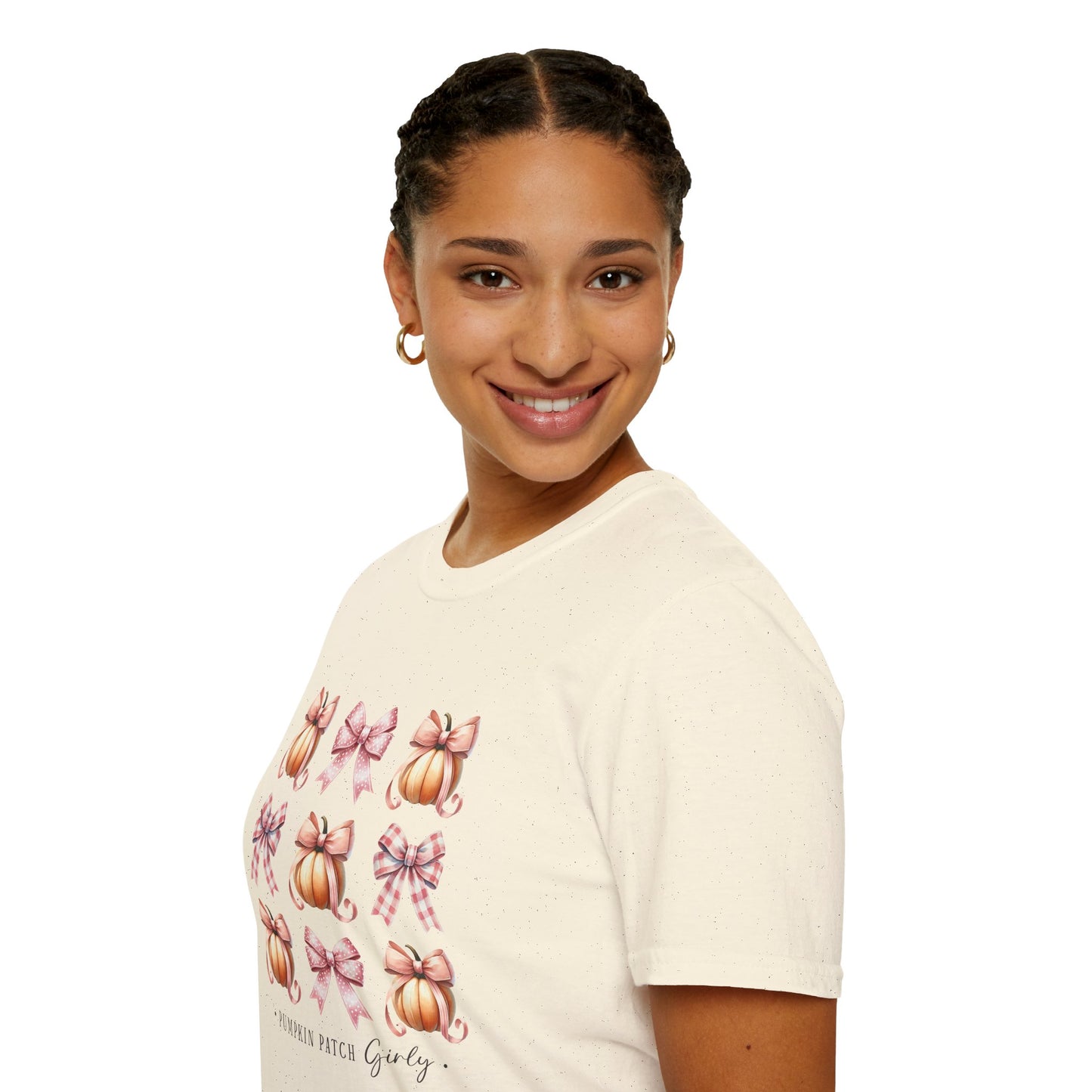 Pumpkin Patch Girly T-Shirt, Fall Fashion Tee, Halloween Shirt, Autumn Outfit, Gift for Her