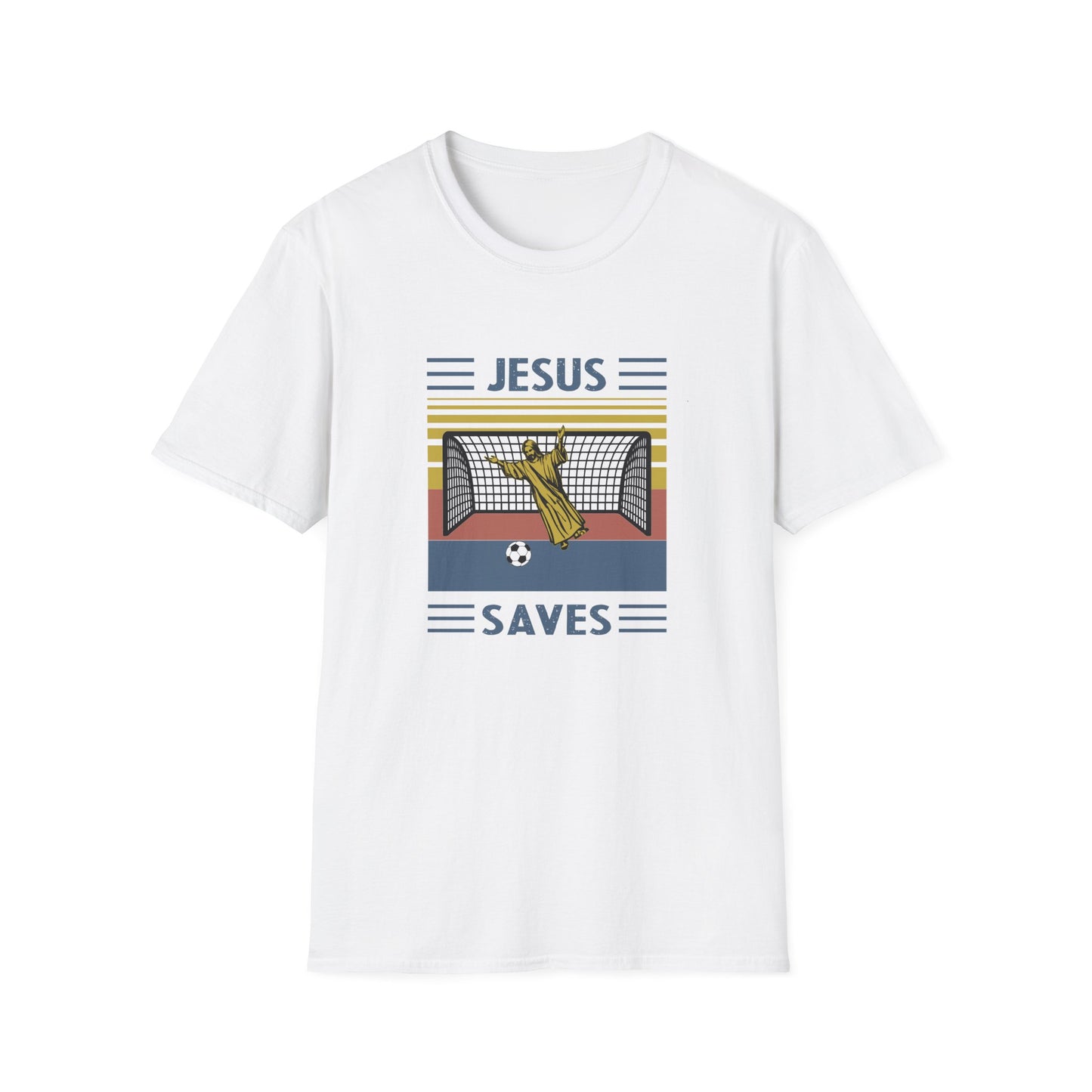 Jesus Saves - Softstyle TShirt