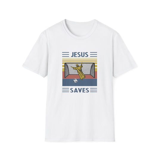 Jesus Saves - Softstyle TShirt