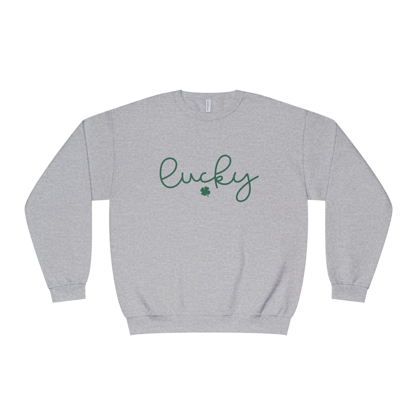 Womens Lucky Green Sweatshirt NuBlend® Crewneck Sweatshirt