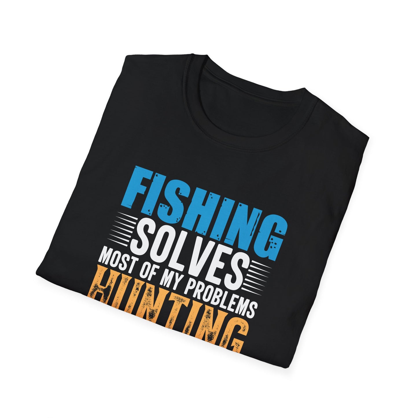 Fishing and Hunting - Softstyle T-Shirt