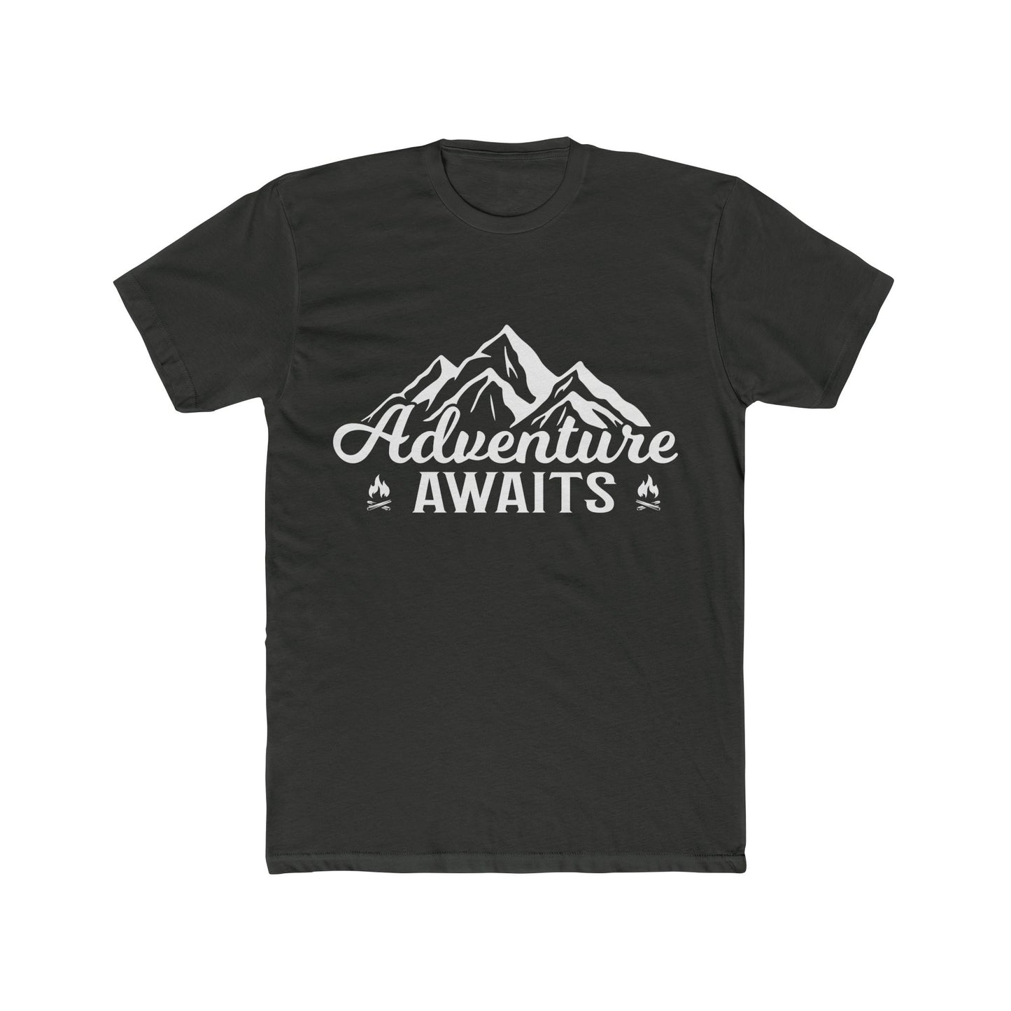 Mens Adventure Awaits  - Cotton Crew
