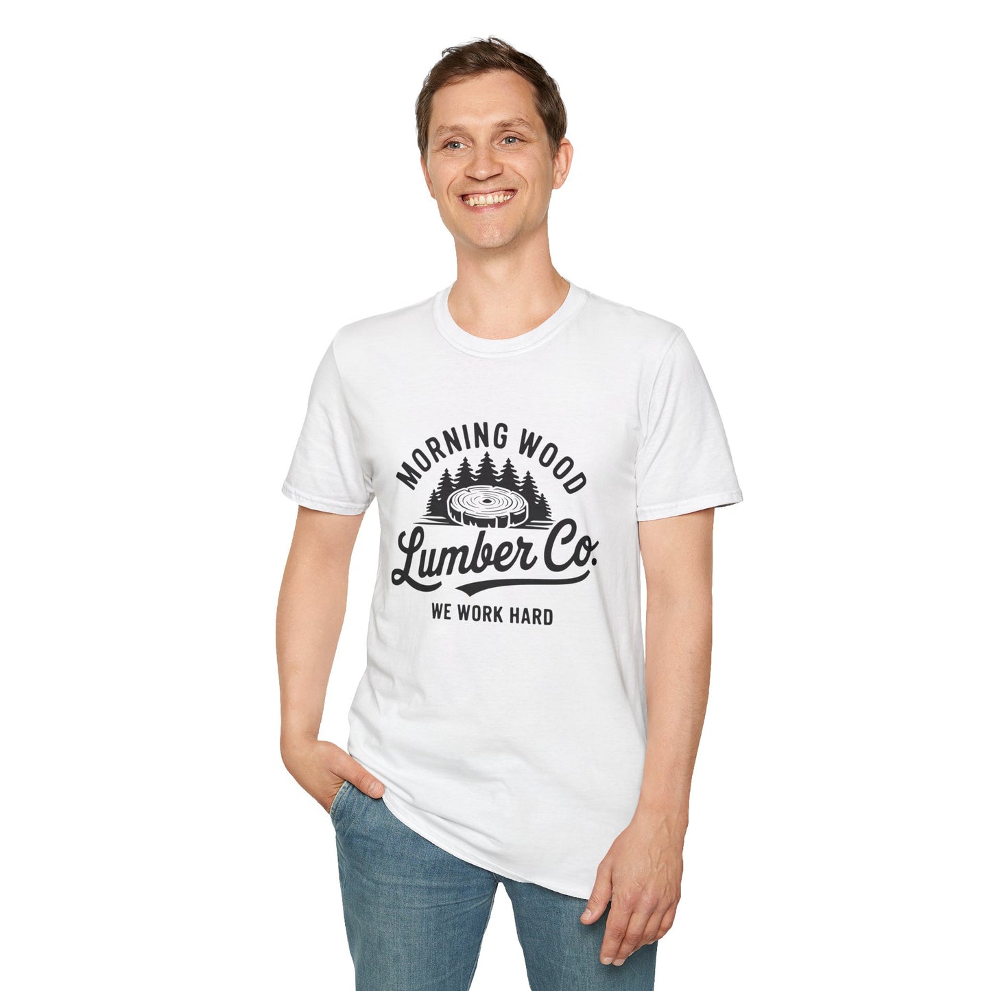 Morning Wood Lumber Co - Softstyle Tshirt