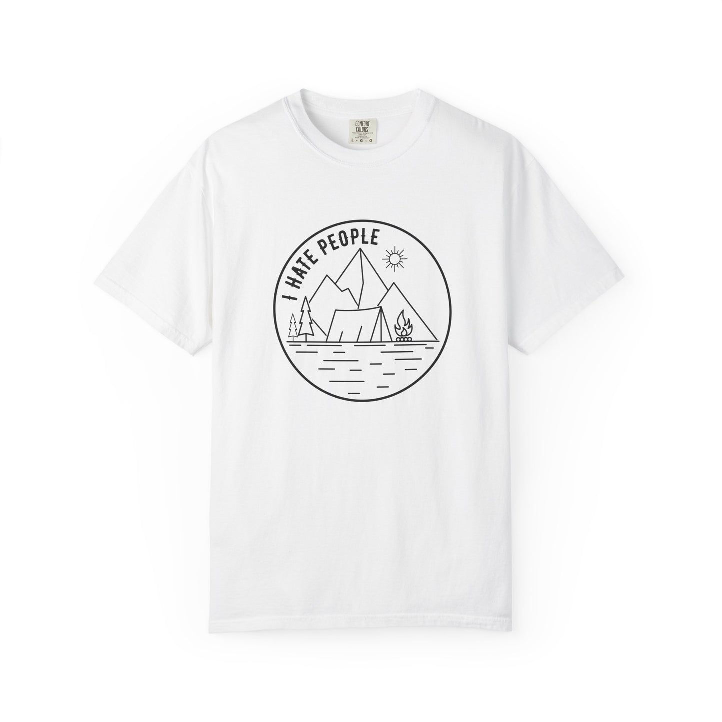 I Hate People - Funny Graphic TShirt
