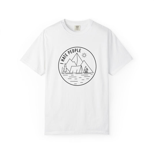 I Hate People - Funny Graphic TShirt