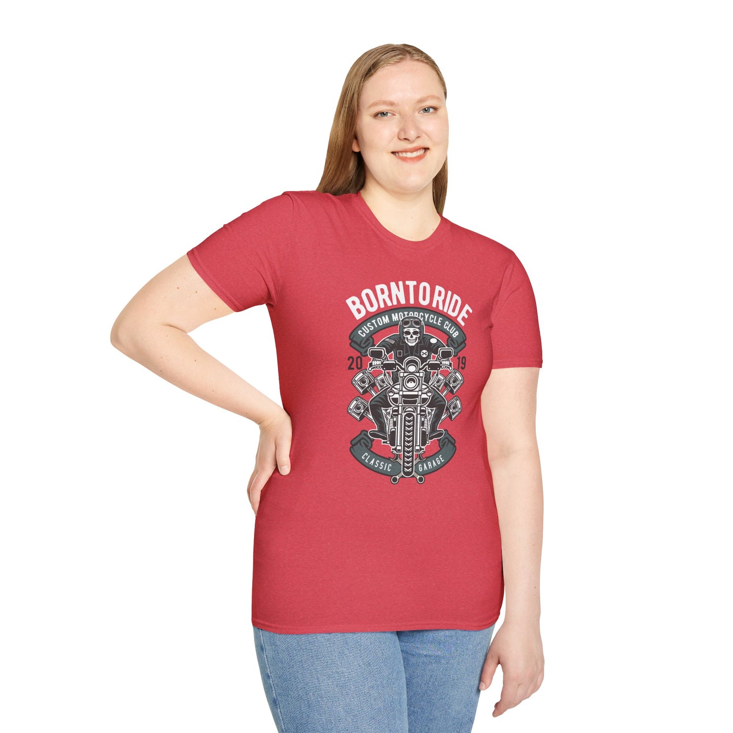 Born to Ride Motorcycle - Softstyle Tee