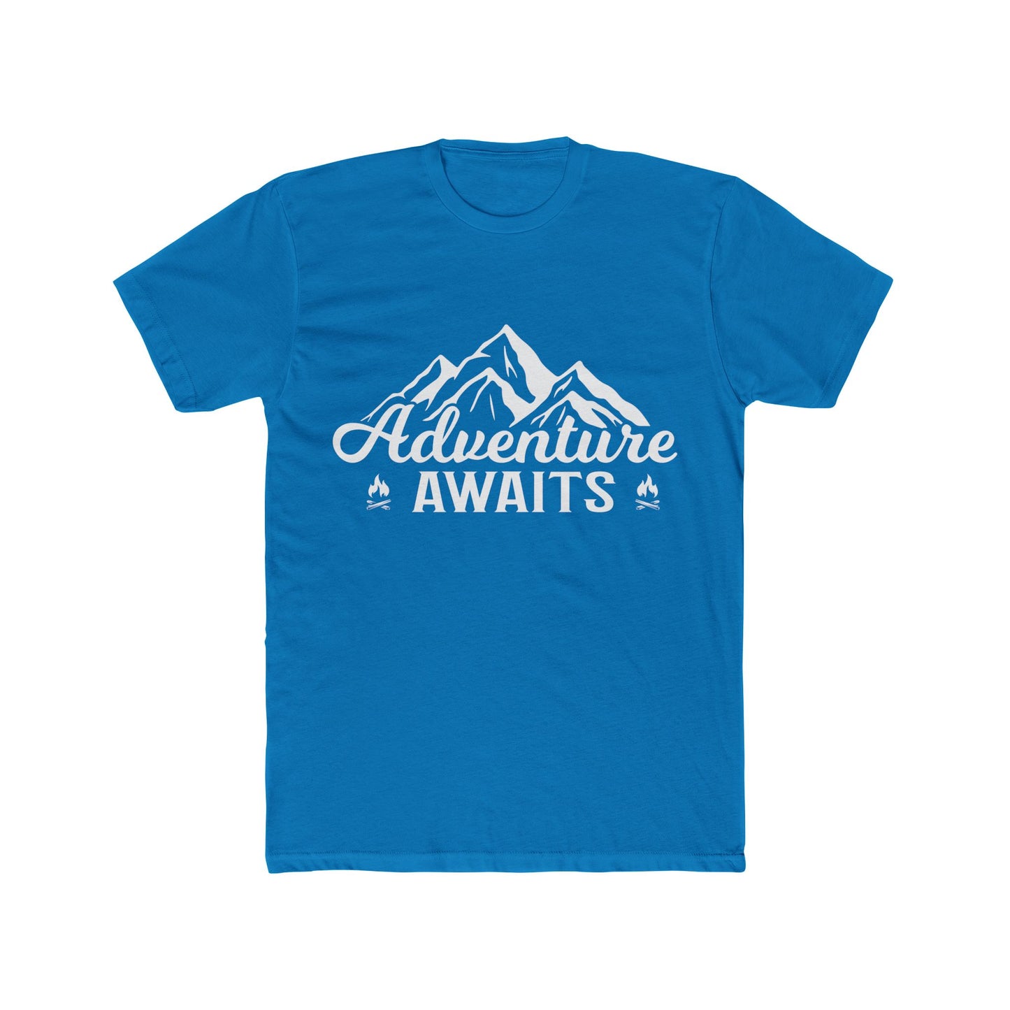 Mens Adventure Awaits  - Cotton Crew