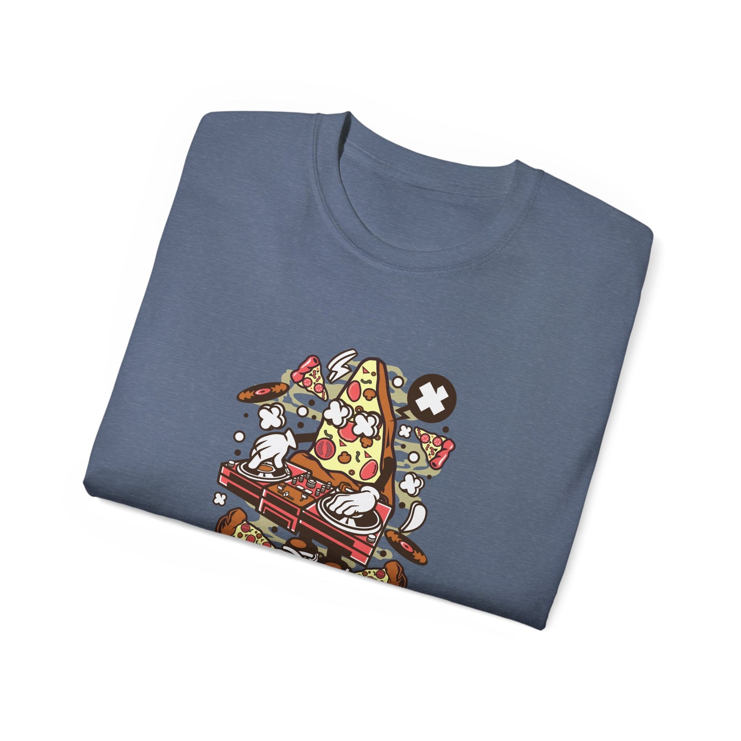 DJ Pizza T-Shirt - Cotton Crew