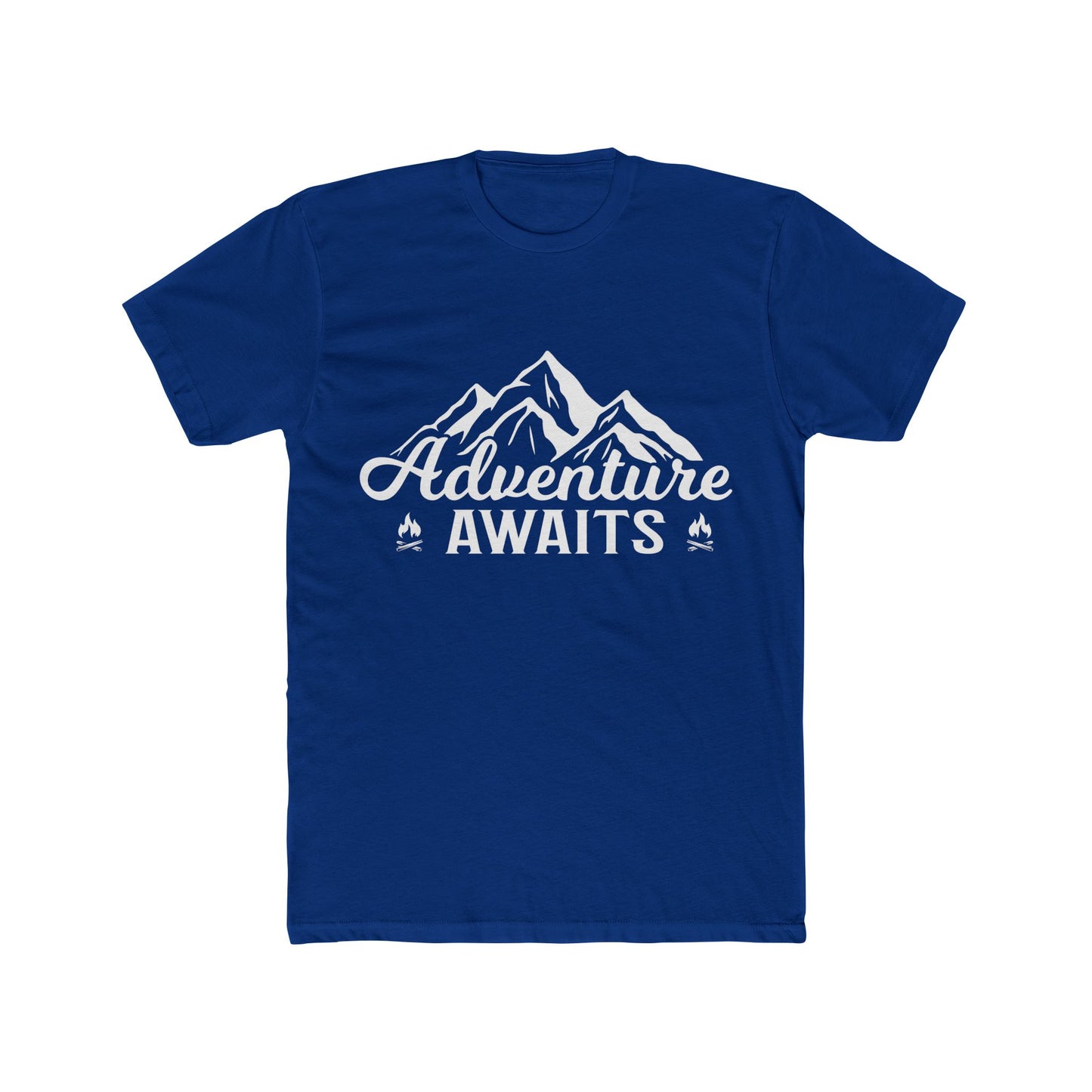 Mens Adventure Awaits  - Cotton Crew