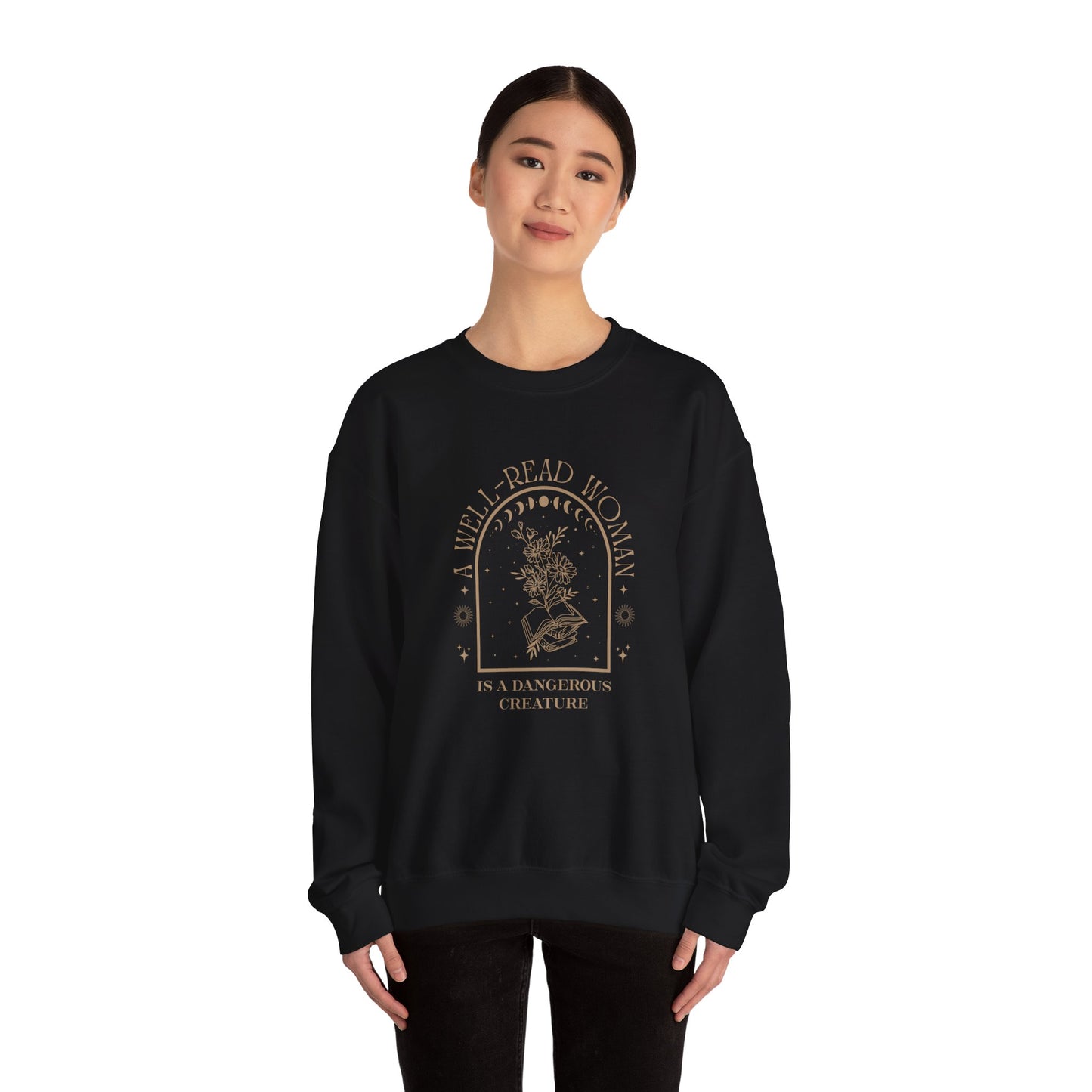 A Well-Read Woman Is Dangerous - Crewneck Sweatshirt