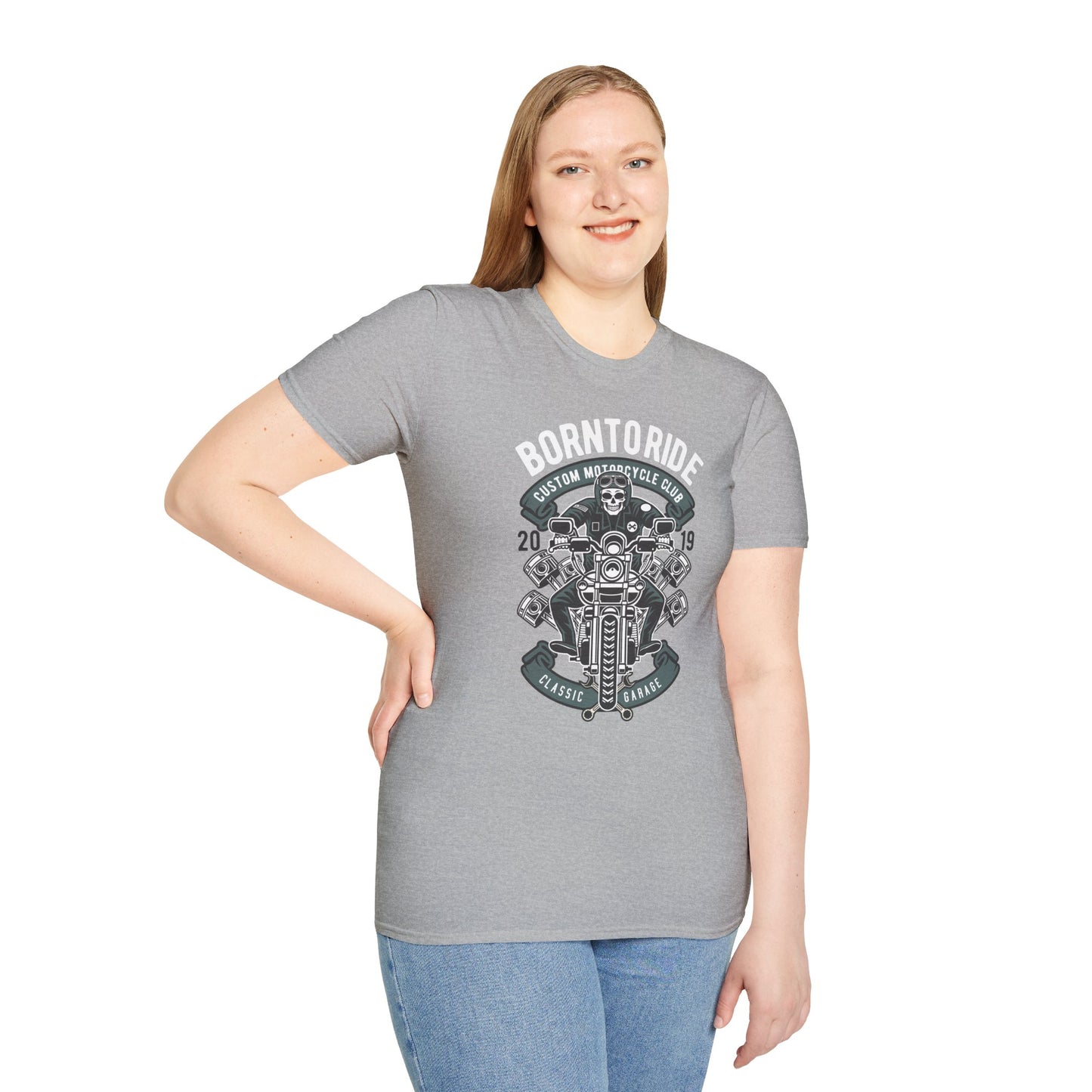 Born to Ride Motorcycle - Softstyle Tee