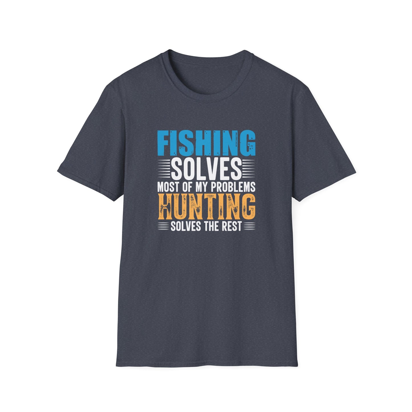 Fishing and Hunting - Softstyle T-Shirt