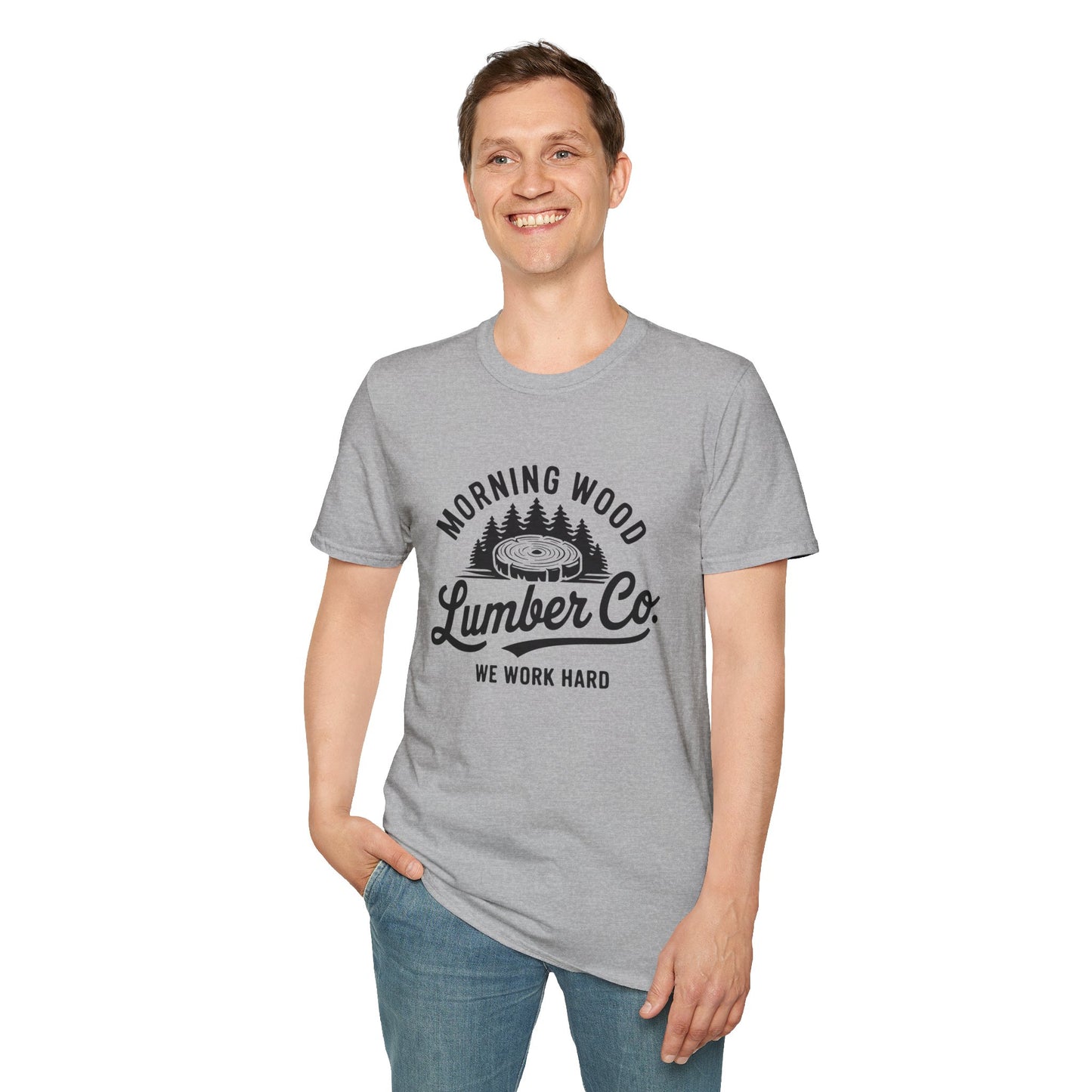 Morning Wood Lumber Co - Softstyle Tshirt
