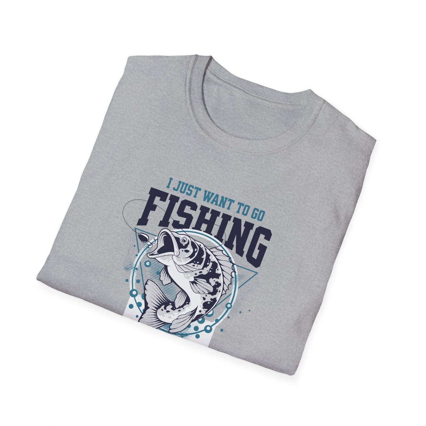 Fishing Is A Lifestyle - Unisex Softstyle T-Shirt