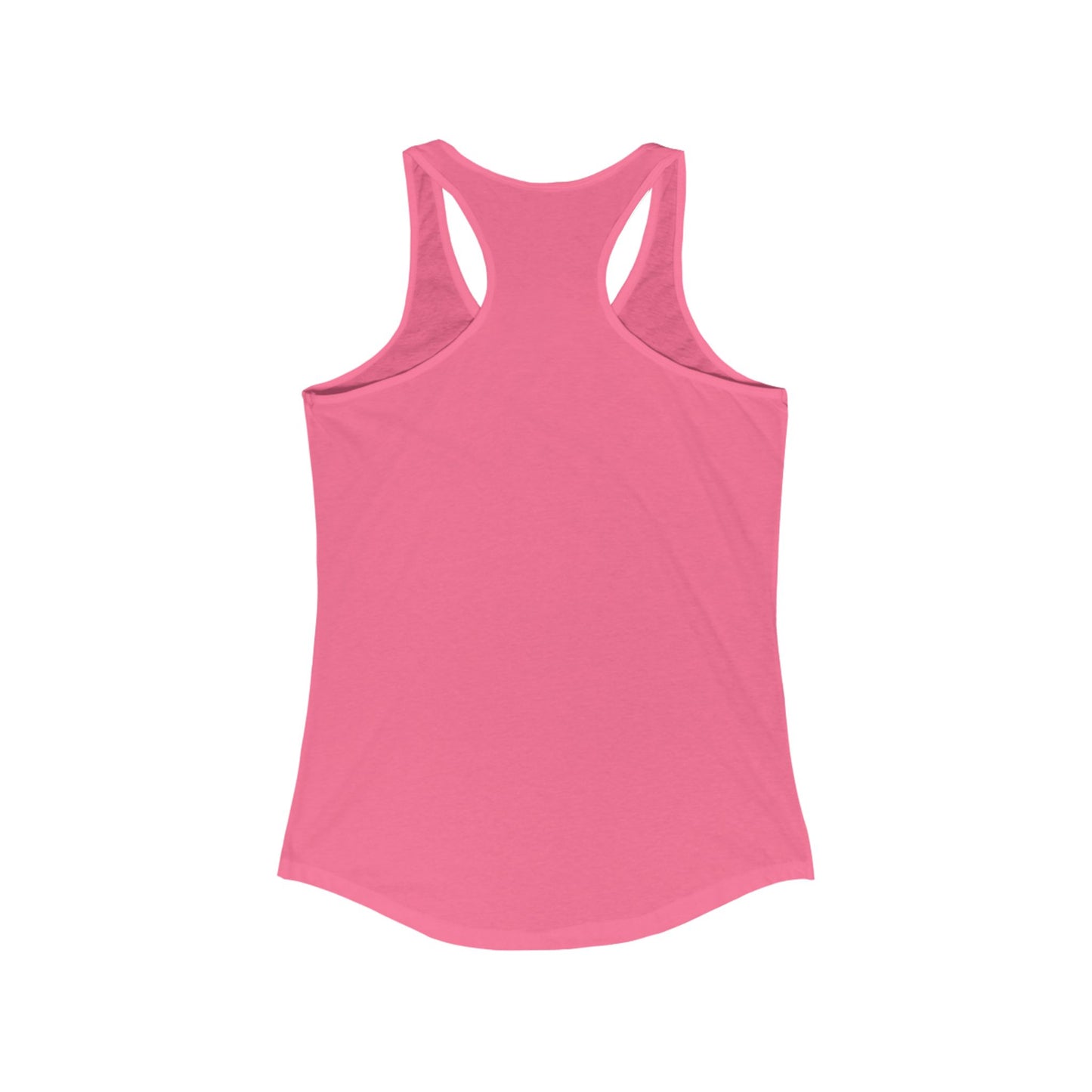 I Look Better Bent Over - Black Lettering Women's Racerback