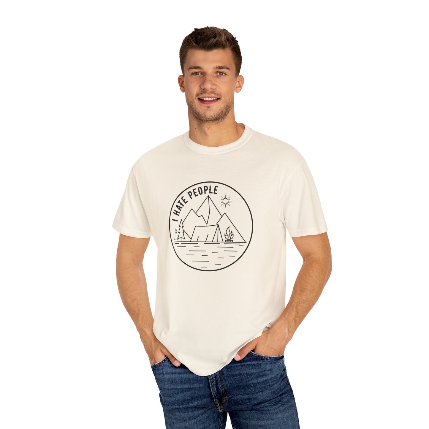 I Hate People - Funny Graphic TShirt