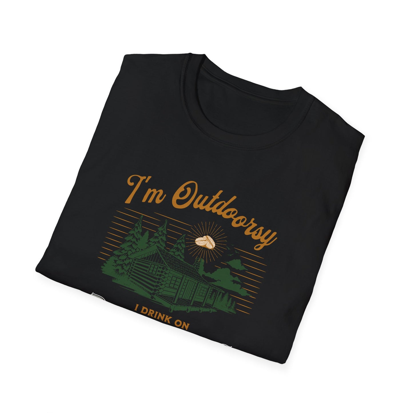 I'm Outdoorsy I Drink On Porches - Humorous Classic Tee