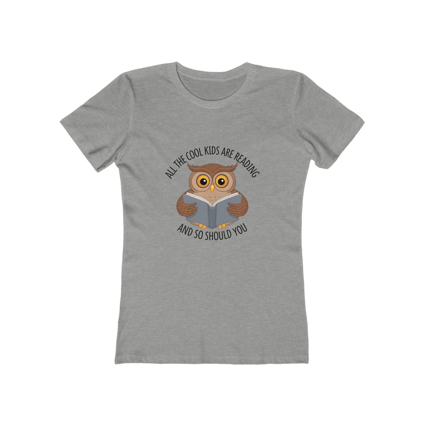Cool Kids Reading Tee - Womens Slim Fit Bookish TShirt