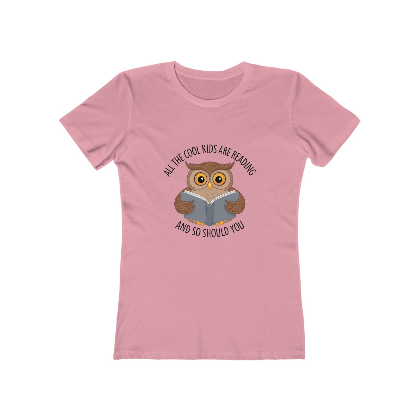 Cool Kids Reading Tee - Womens Slim Fit Bookish TShirt