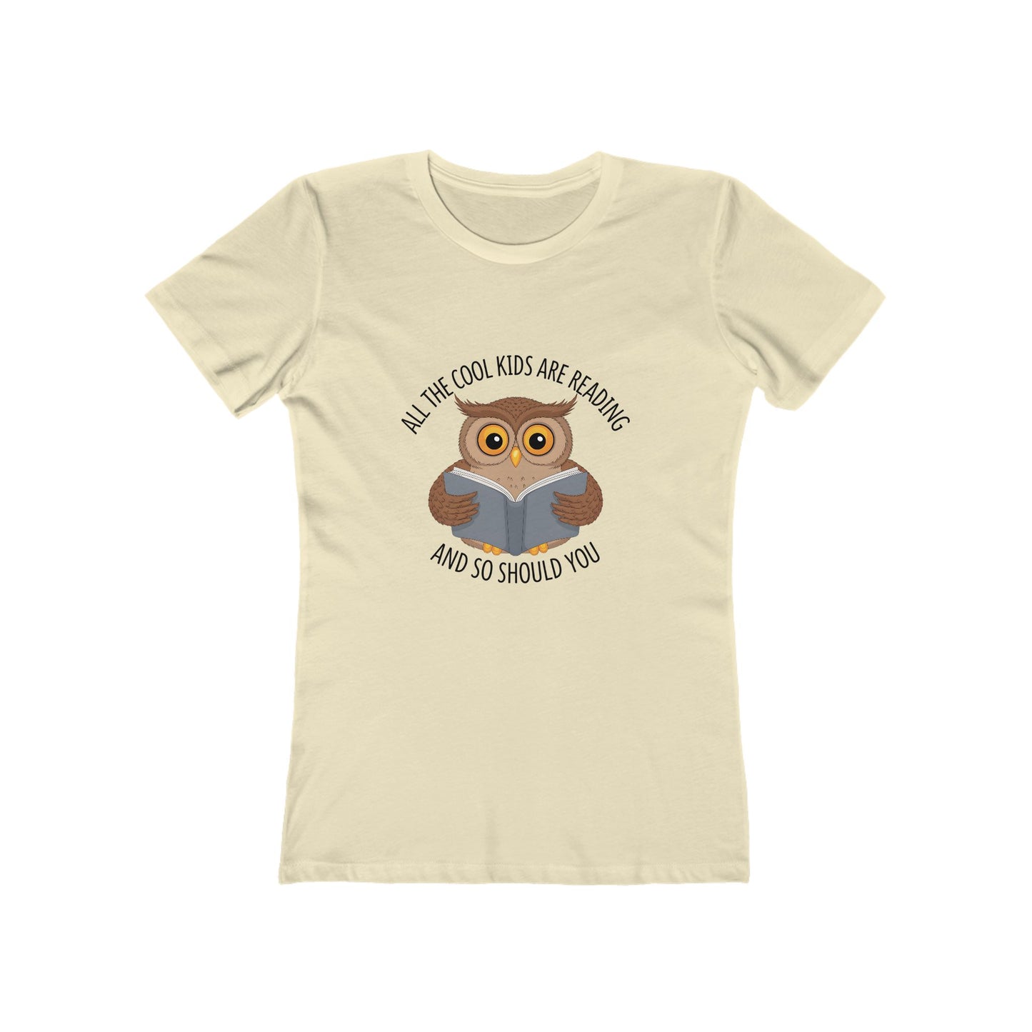 Cool Kids Reading Tee - Womens Slim Fit Bookish TShirt