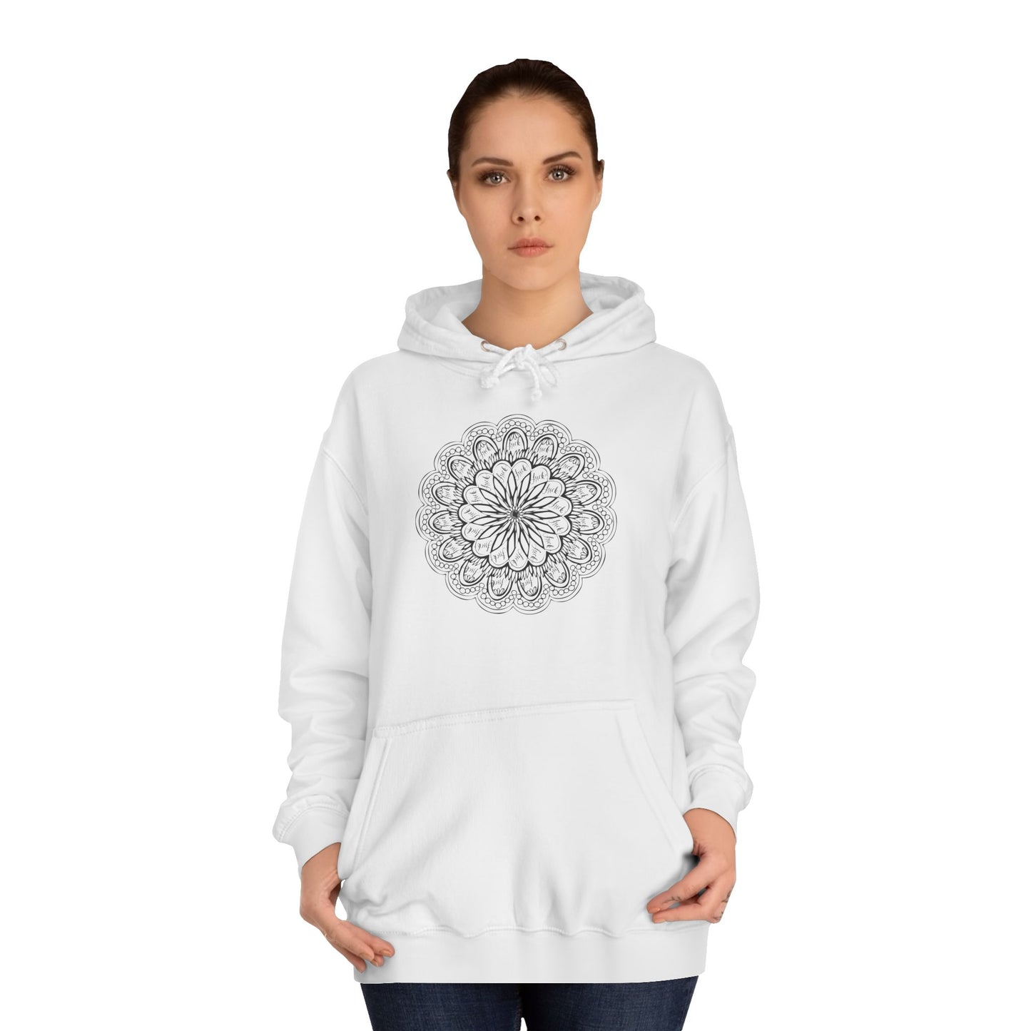 Cuss Word Women's Mandala Hoodie