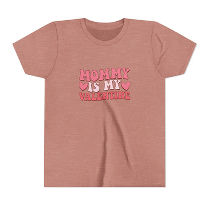 Kids Mommy Is My Valentine TShirt Valentines Day