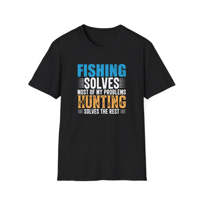 Fishing and Hunting - Softstyle T-Shirt