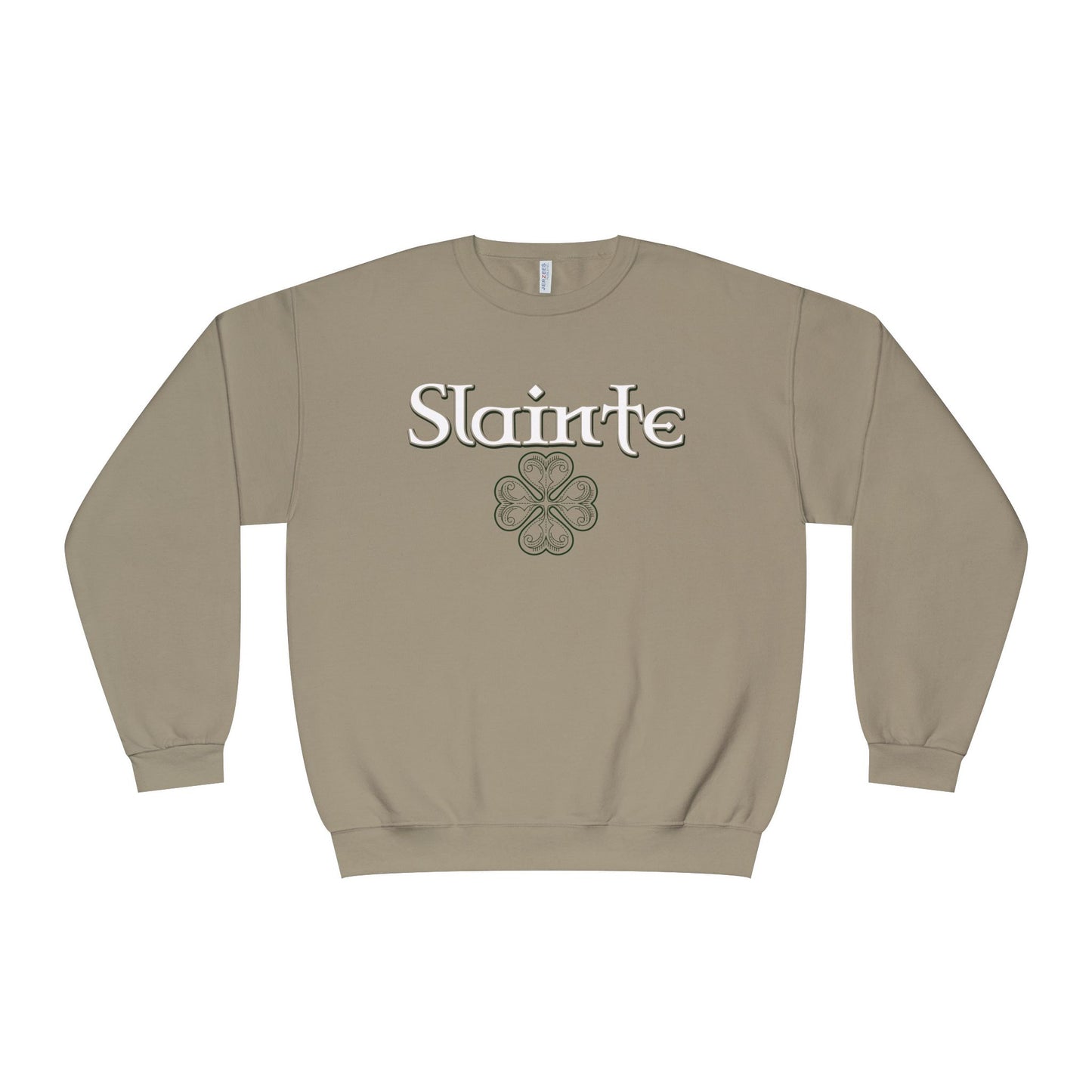 Slainte in Clovers Womens Unisex NuBlend® Crewneck Sweatshirt