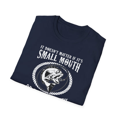 It Doesn’t Matter If It’s Small Mouth Or Large Mouth As Long As She Swallows - Classic Tee