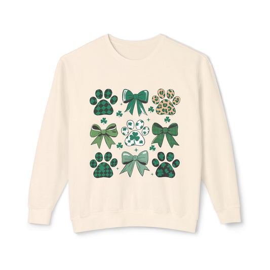 Paws & Coquette Bows - Lightweight Crewneck