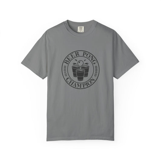 Beer Pong Champ - Comfort Colors T-shirt