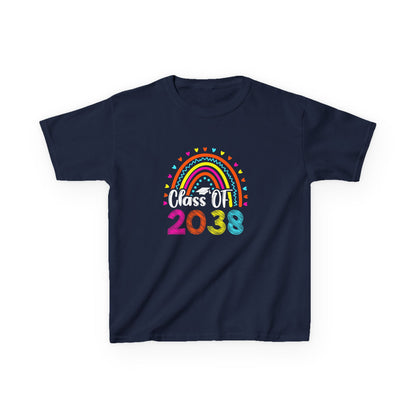 Kids Rainbow Class of 2038 Shirt  - Unisex Tee