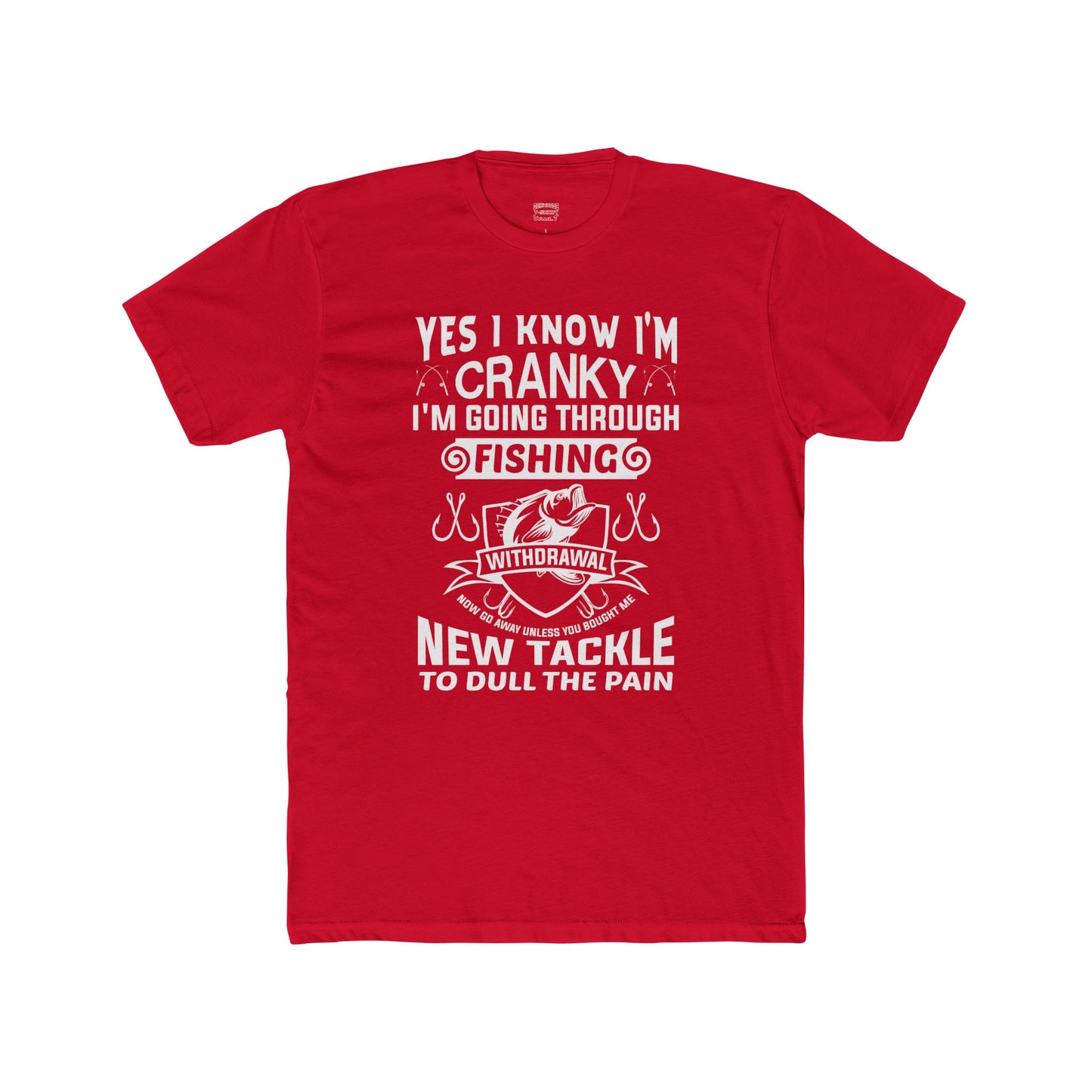 Cranky Fisherman - Premium Cotton Tee
