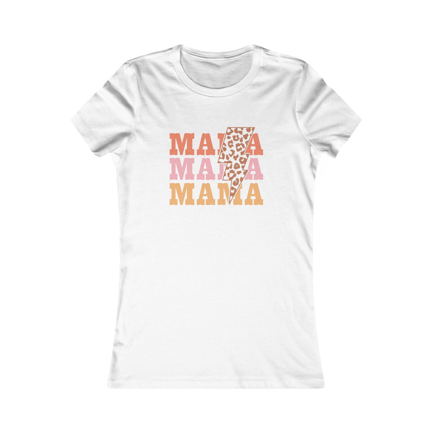 Mama Mama Women's Favorite Tee - Retro Style