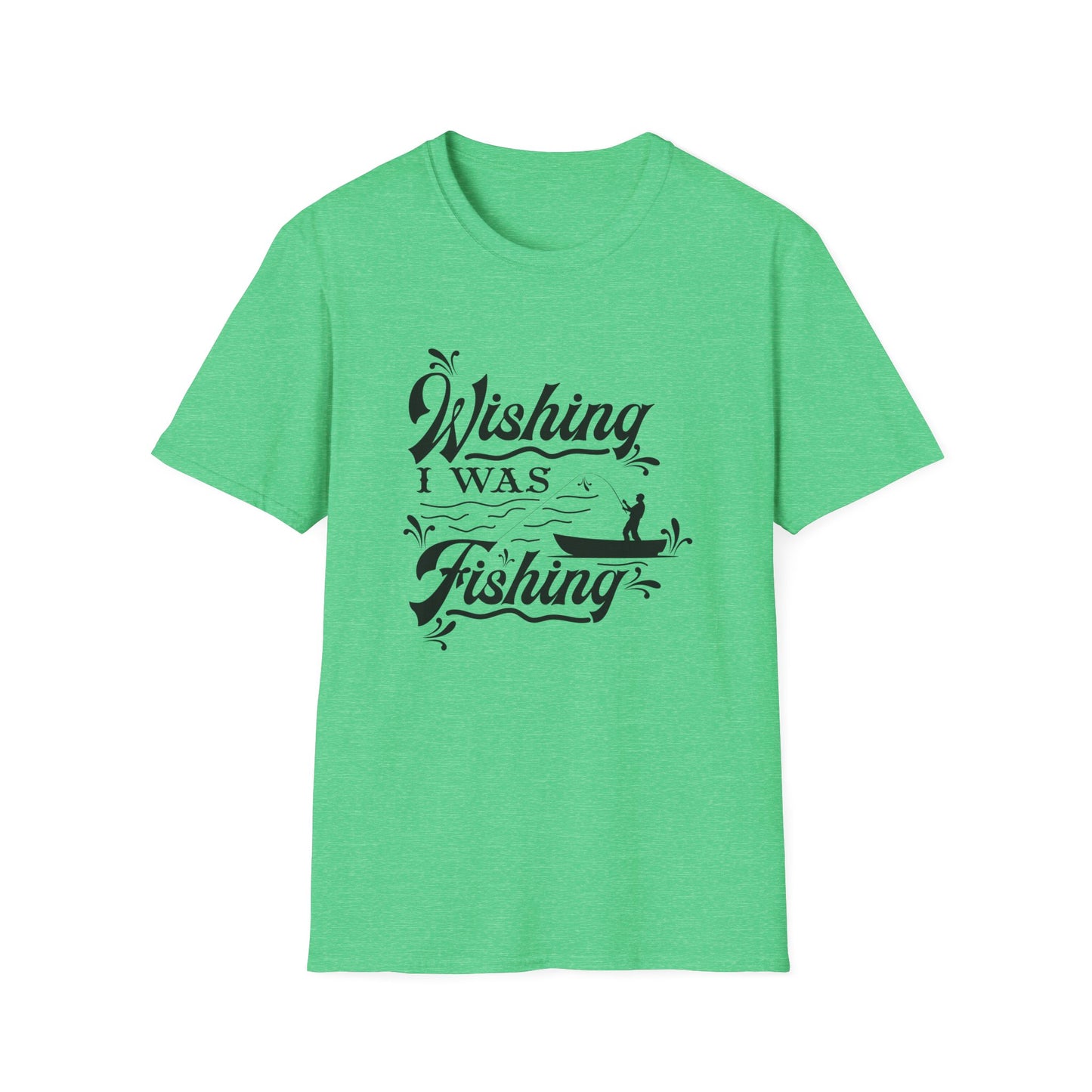 Wishing I Was Fishing Unisex Classic Tee