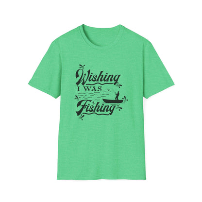 Wishing I Was Fishing Unisex Classic Tee