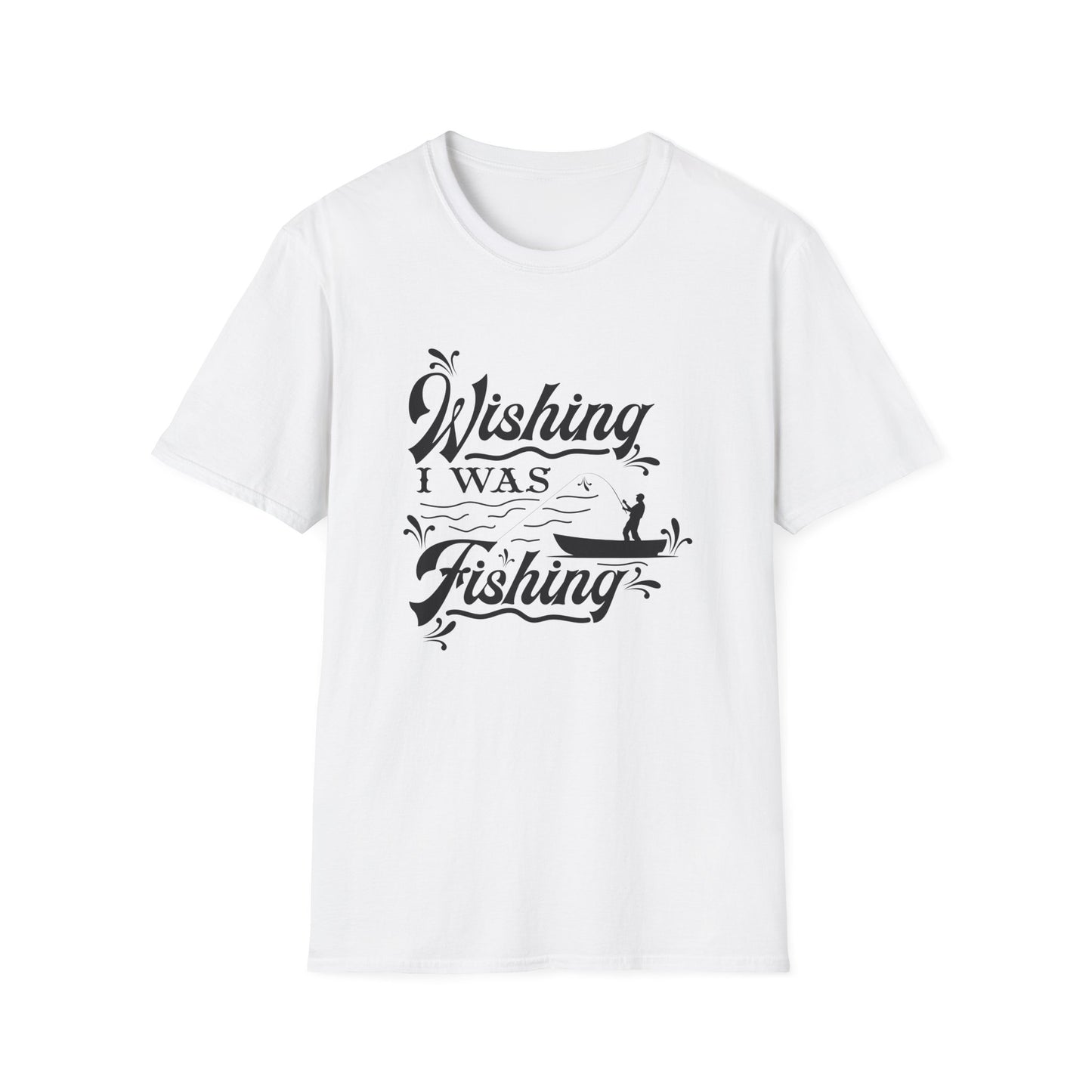 Wishing I Was Fishing Unisex Classic Tee